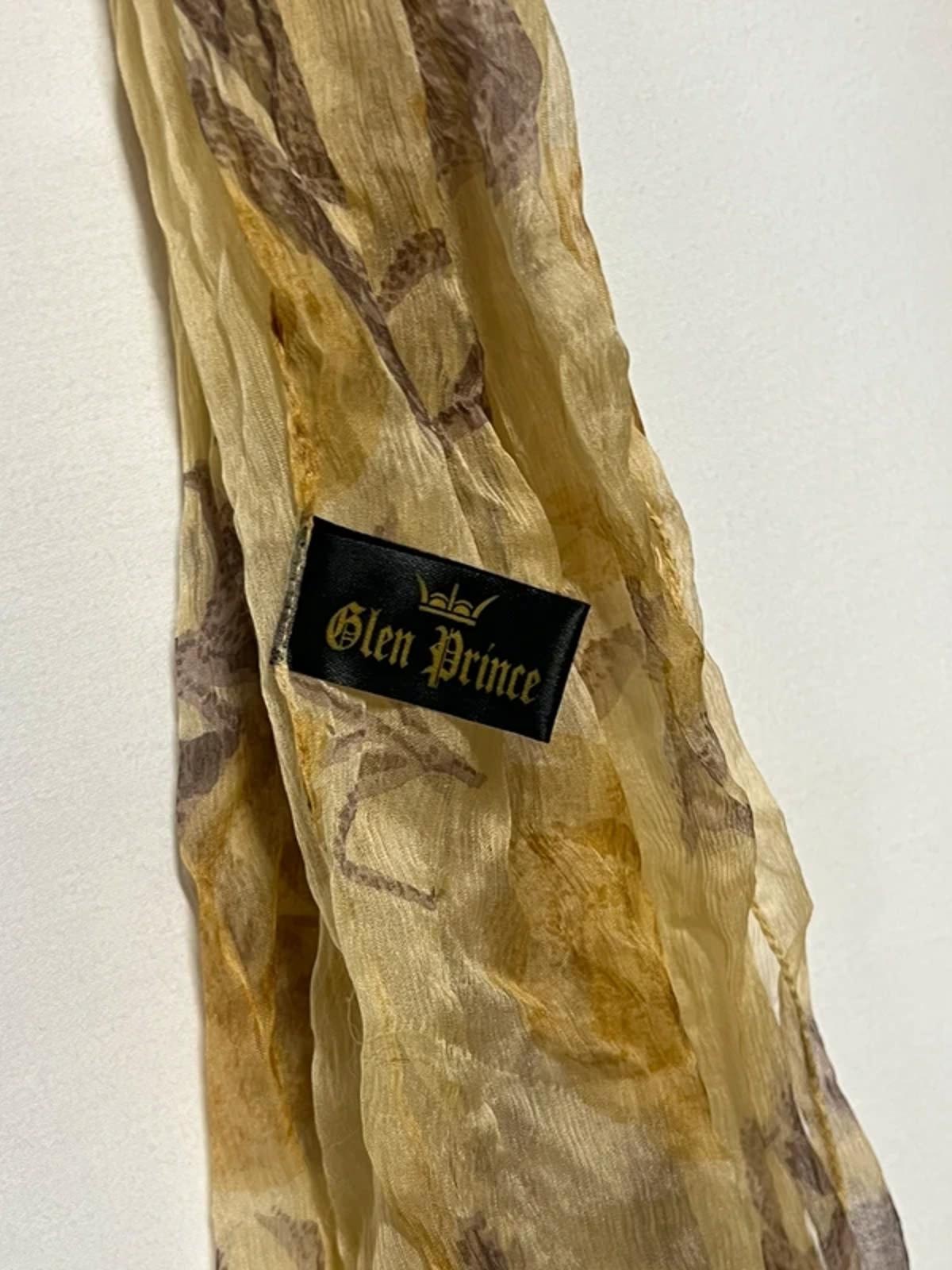 Vintage Glen Prince | Extra Fine Ladies Scarf | Yellow