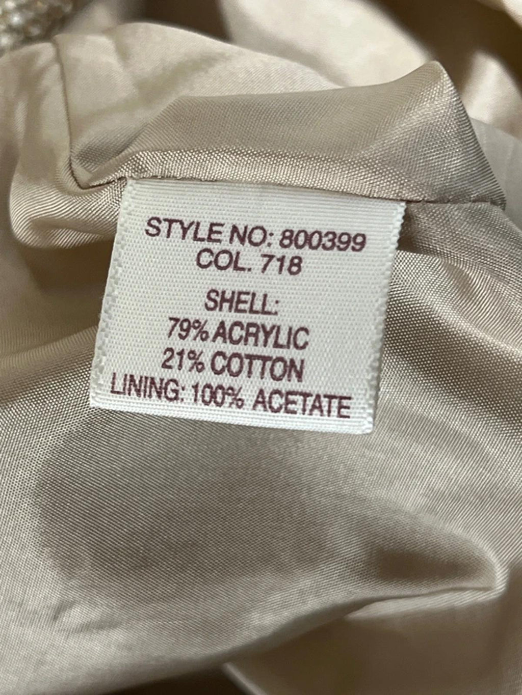 Vintage Phase 8 | Two Piece Skirt Suit | 12/14 | Cotton/Acrylic blend | Good