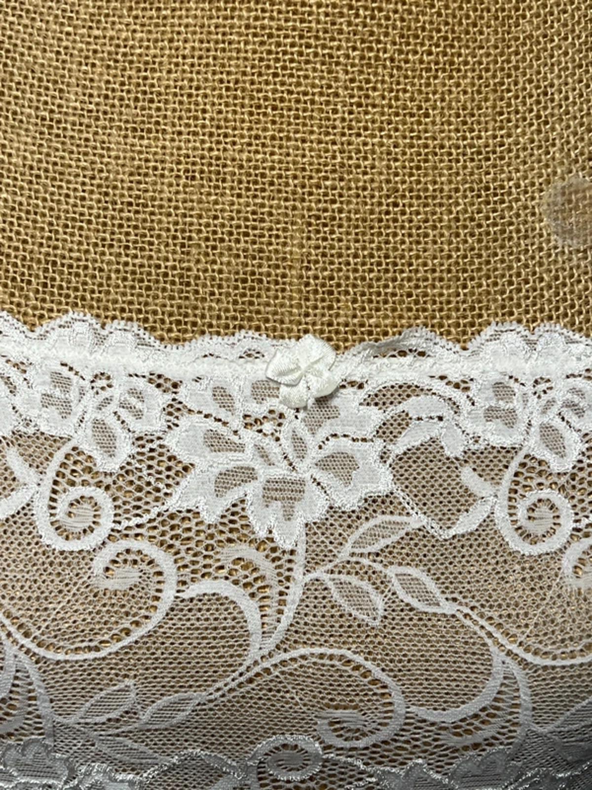Vintage George | 16 | Ivory Lace Lingerie Top
