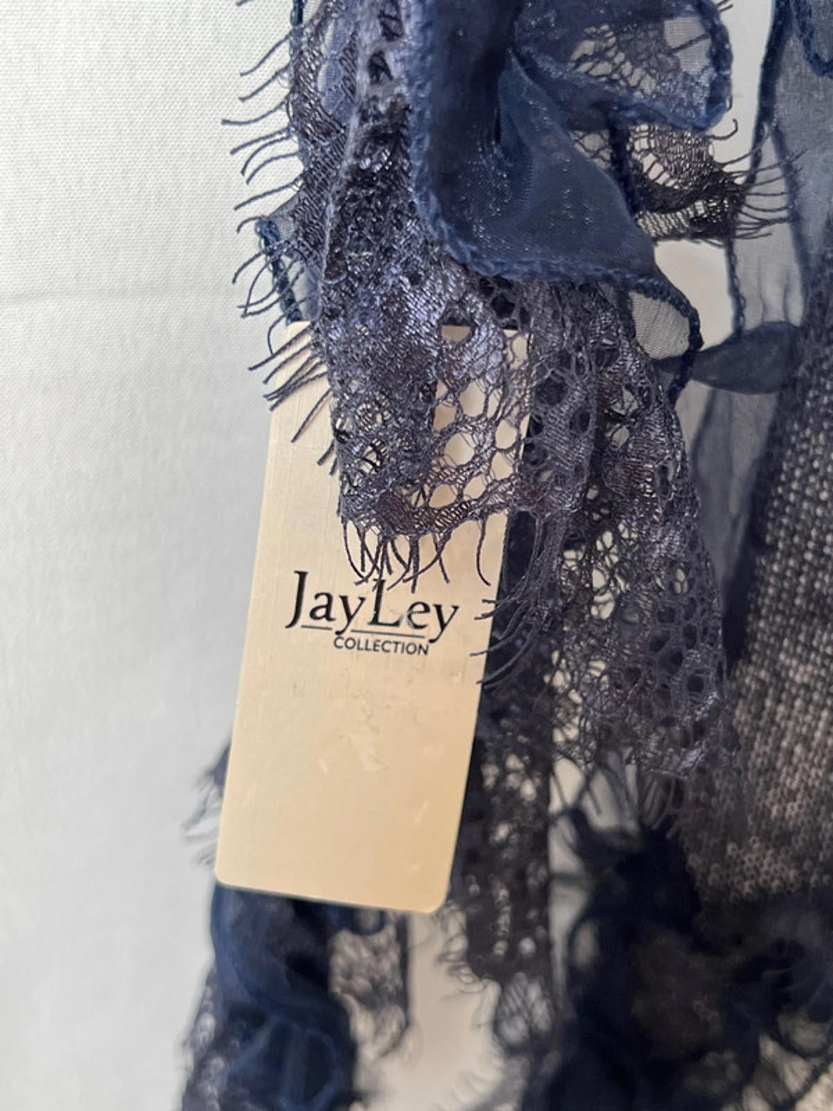 JayLey | Scarf | Navy | New With Tags