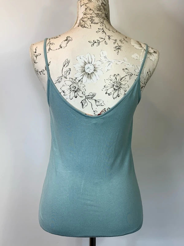 Monsoon | Size 12 | Brand new icy blue embellished V-neck cami