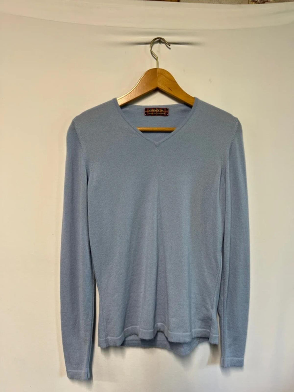 Cameron | Scottish Cashmere | 14 | Eggshell blue jumper