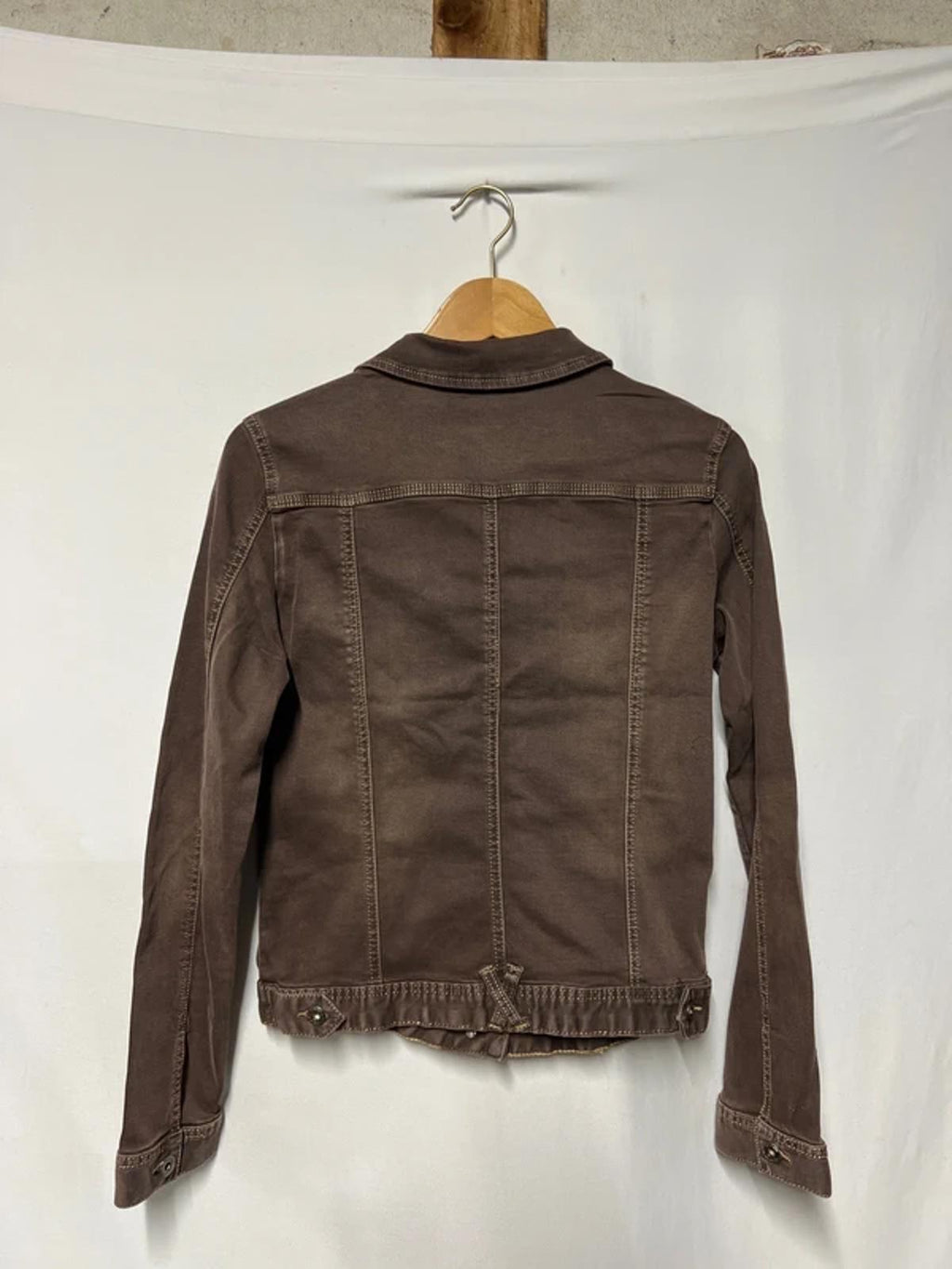 Onado | L | Chocolate brown jacket | Cotton Blend