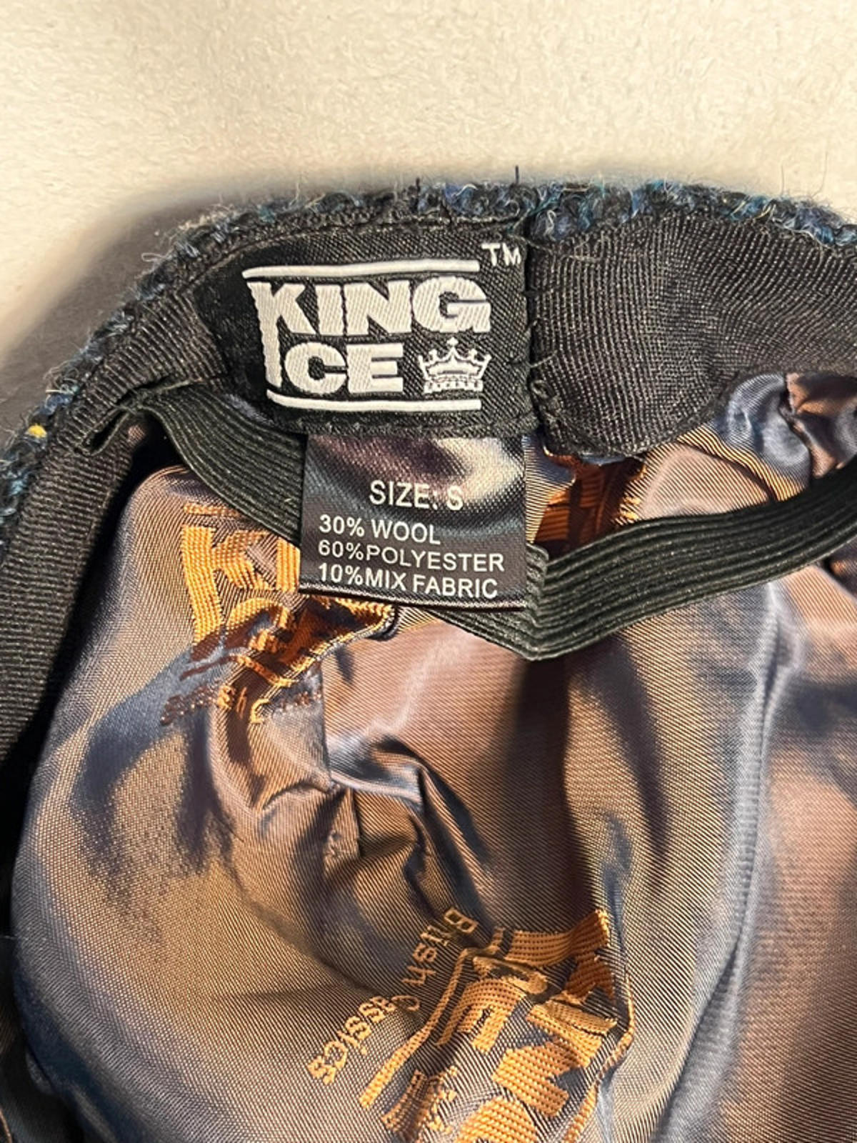 King Ice | Newspaper Boy hat | Navy