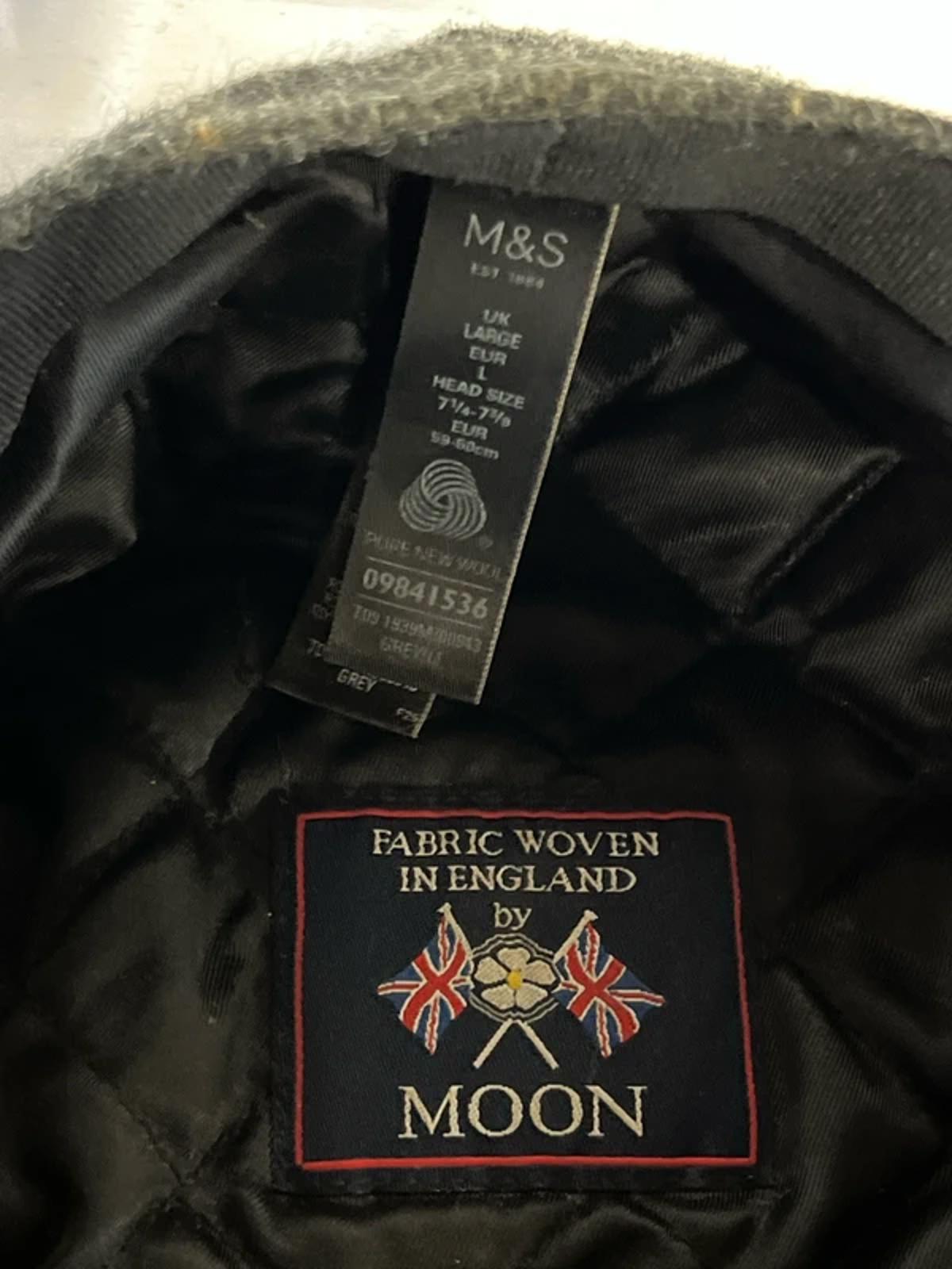 M&S | Grey Baker Boy Hat | 7 1/2