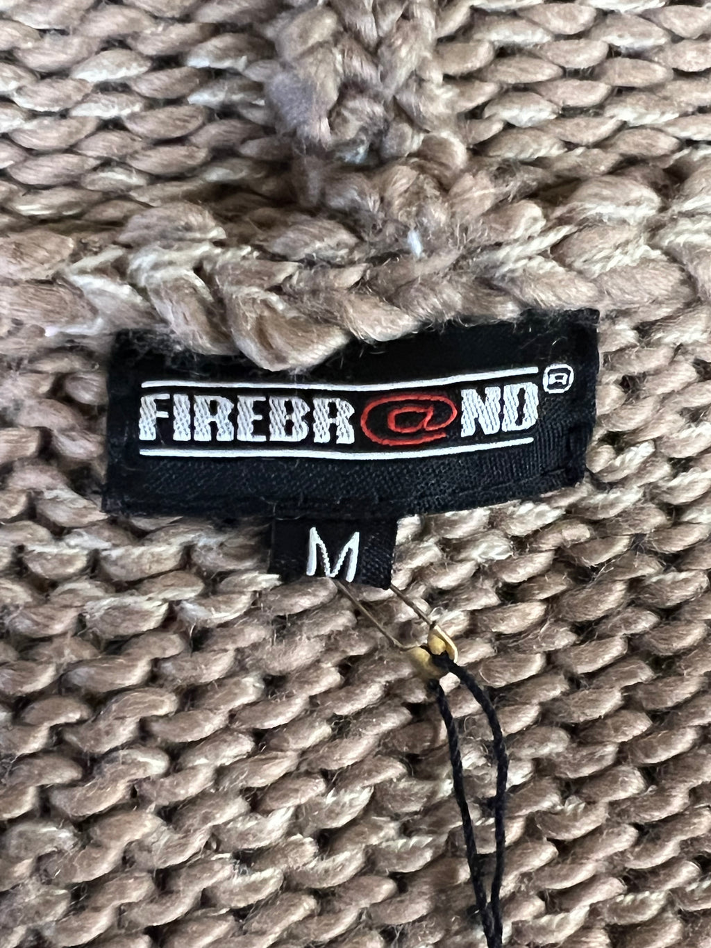 Firebrand | Size M | Long Brown Cardigan