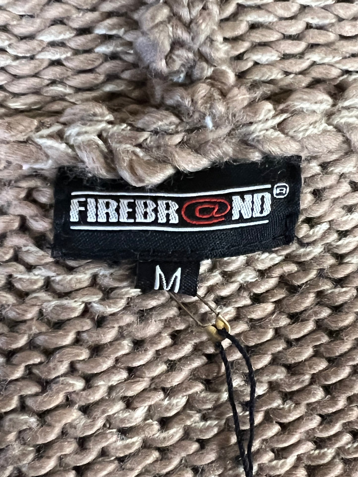 Firebrand | Size M | Long Brown Cardigan