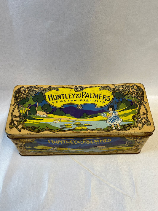 Huntley & Palmers Vintage English Biscuit Tin