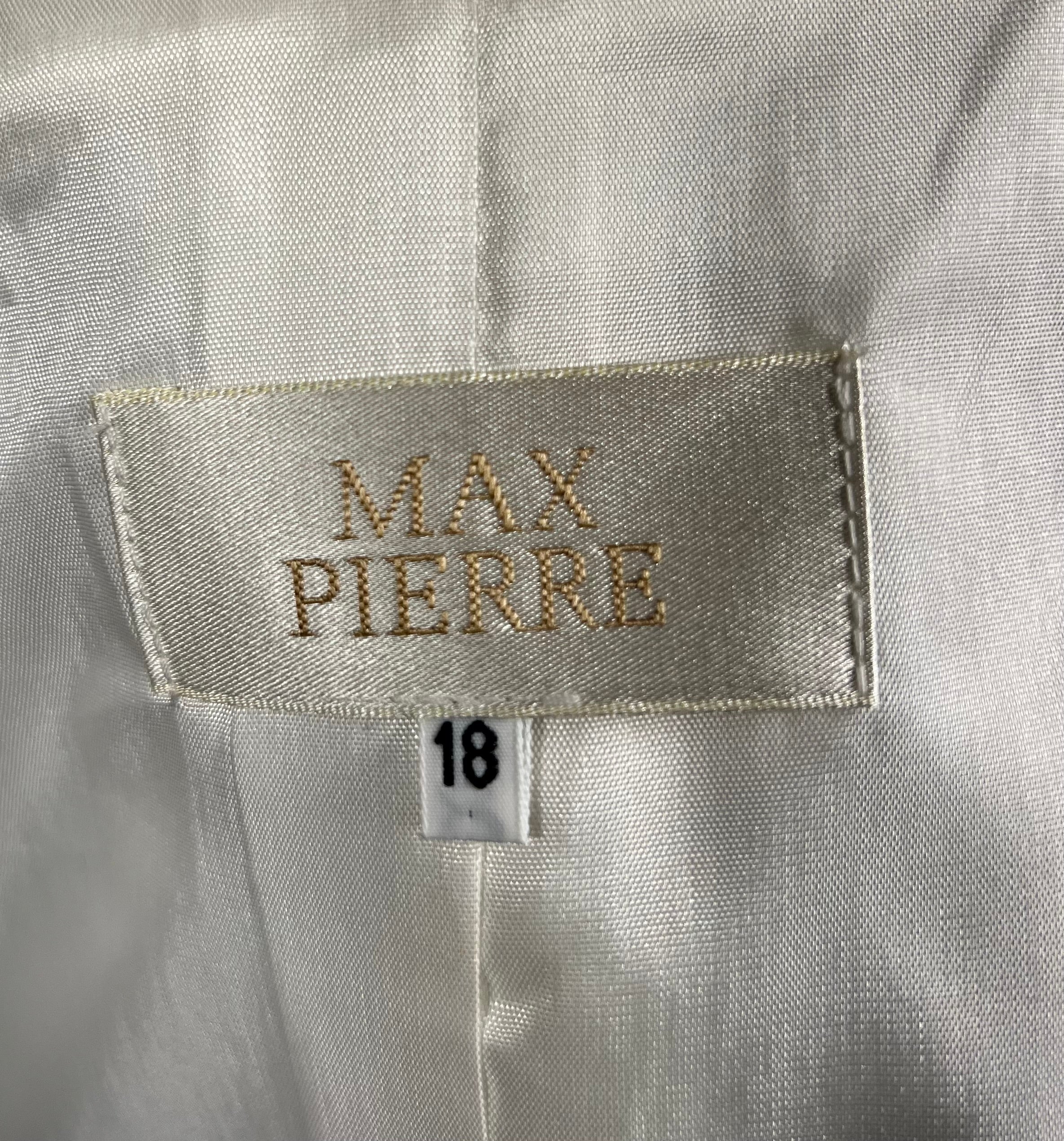 Max Pierre | Size 18 | White Blazer