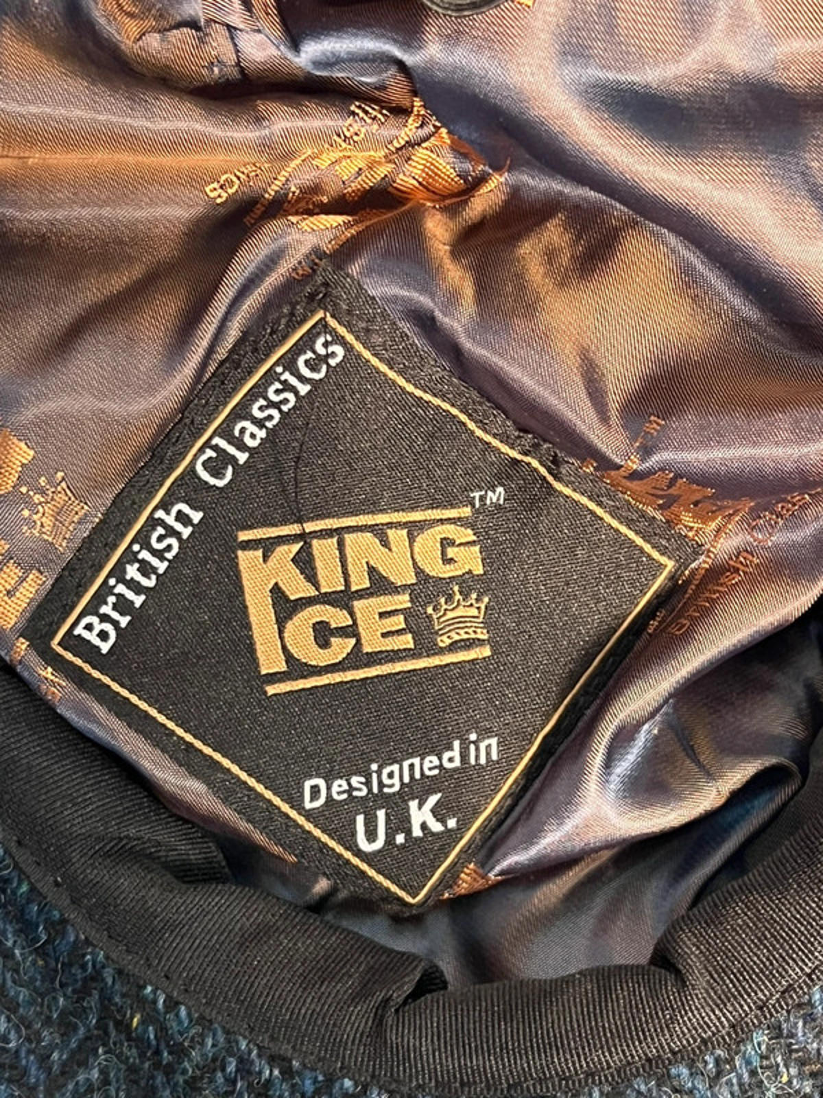 King Ice | Newspaper Boy hat | Navy