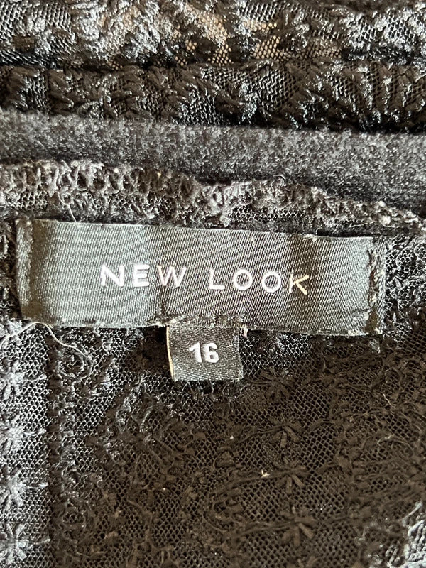 New Look | Size 16 | Black long sleeve cardigan