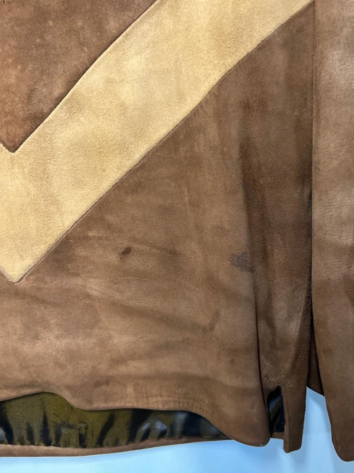 Men’s Suede Pullover | 70/80’s| L | Tan/Brown