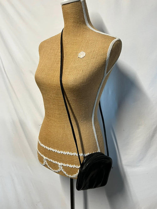 Arrogance | Black Leather Shoulderbag/crossbodybag