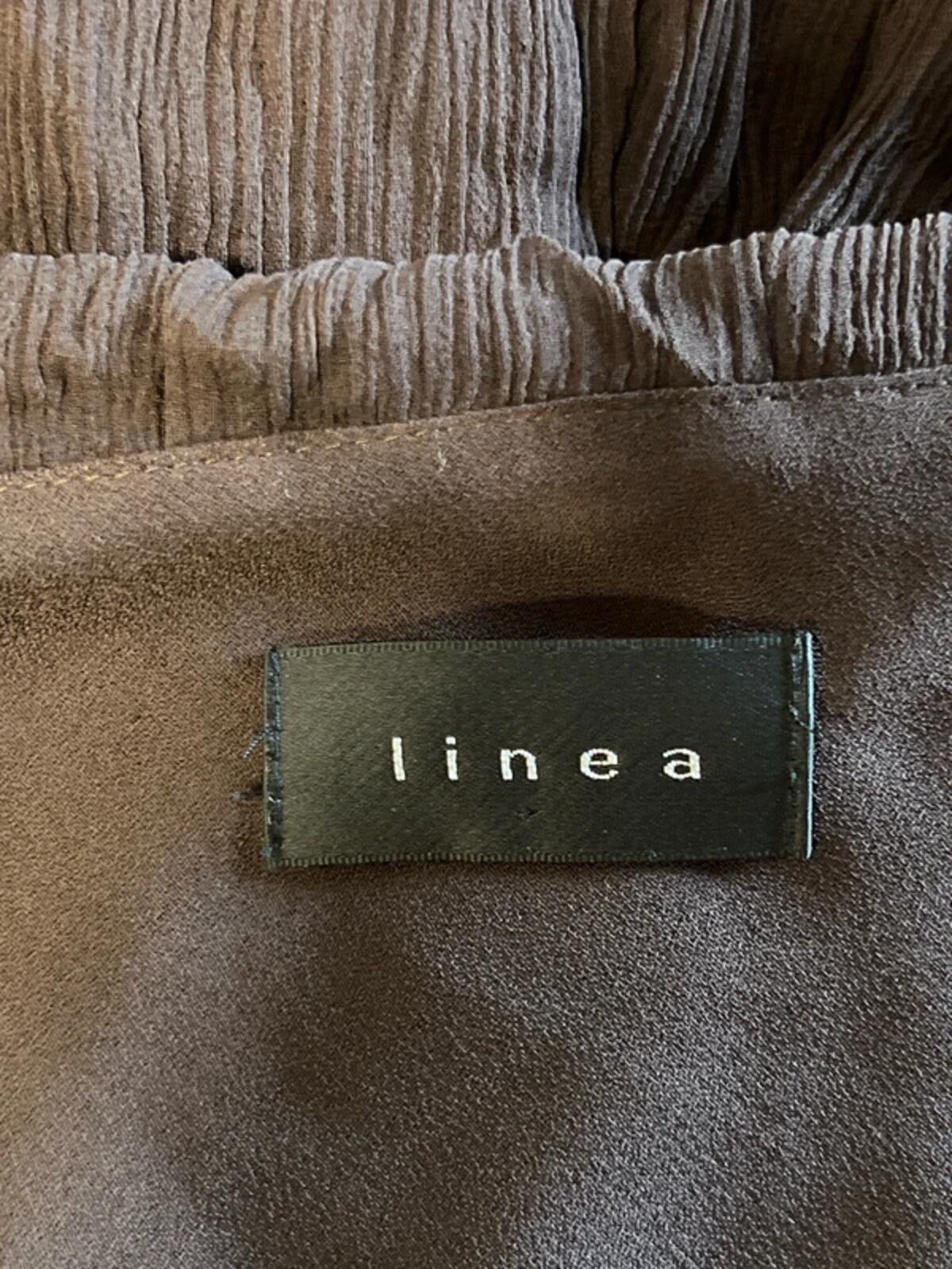 Linea | 14 | Boho Style Chocolate brown silk skirt