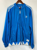 Adidas | Size XL | Blue and white zip up jacket