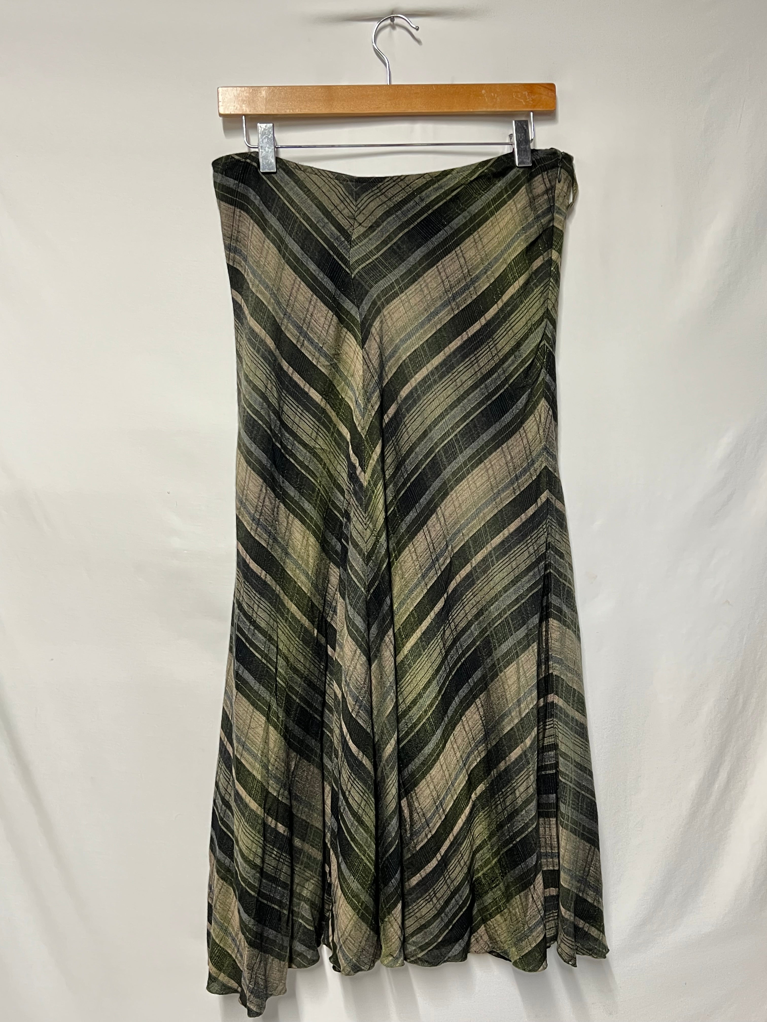 Per Una | 14S | Short Length Khaki Skirt