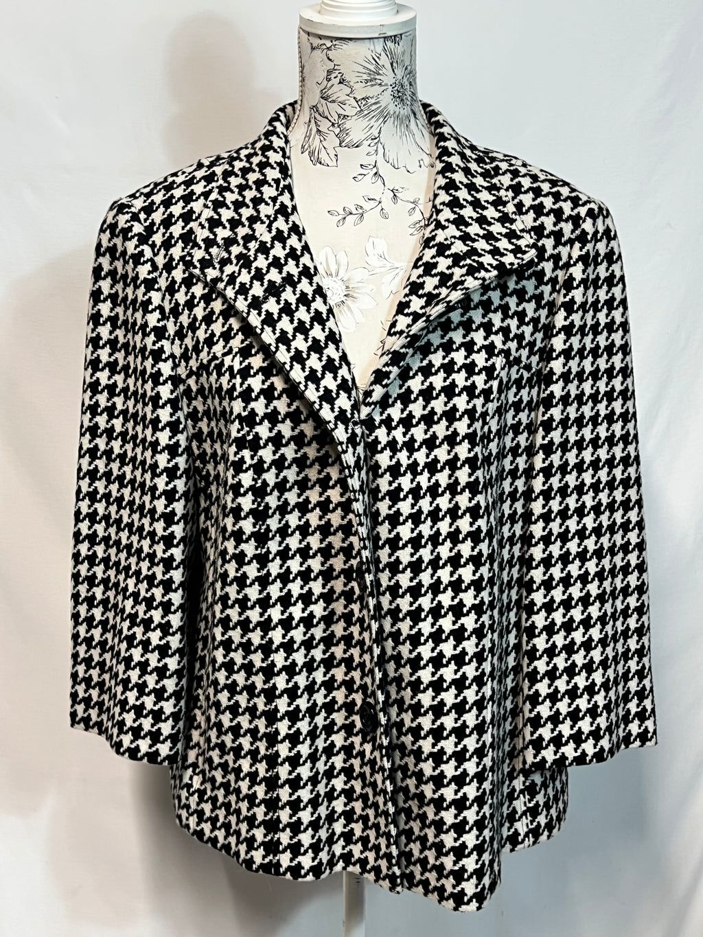 Gerry Weber | Size 8 | Dog Tooth Coat | Good Condition