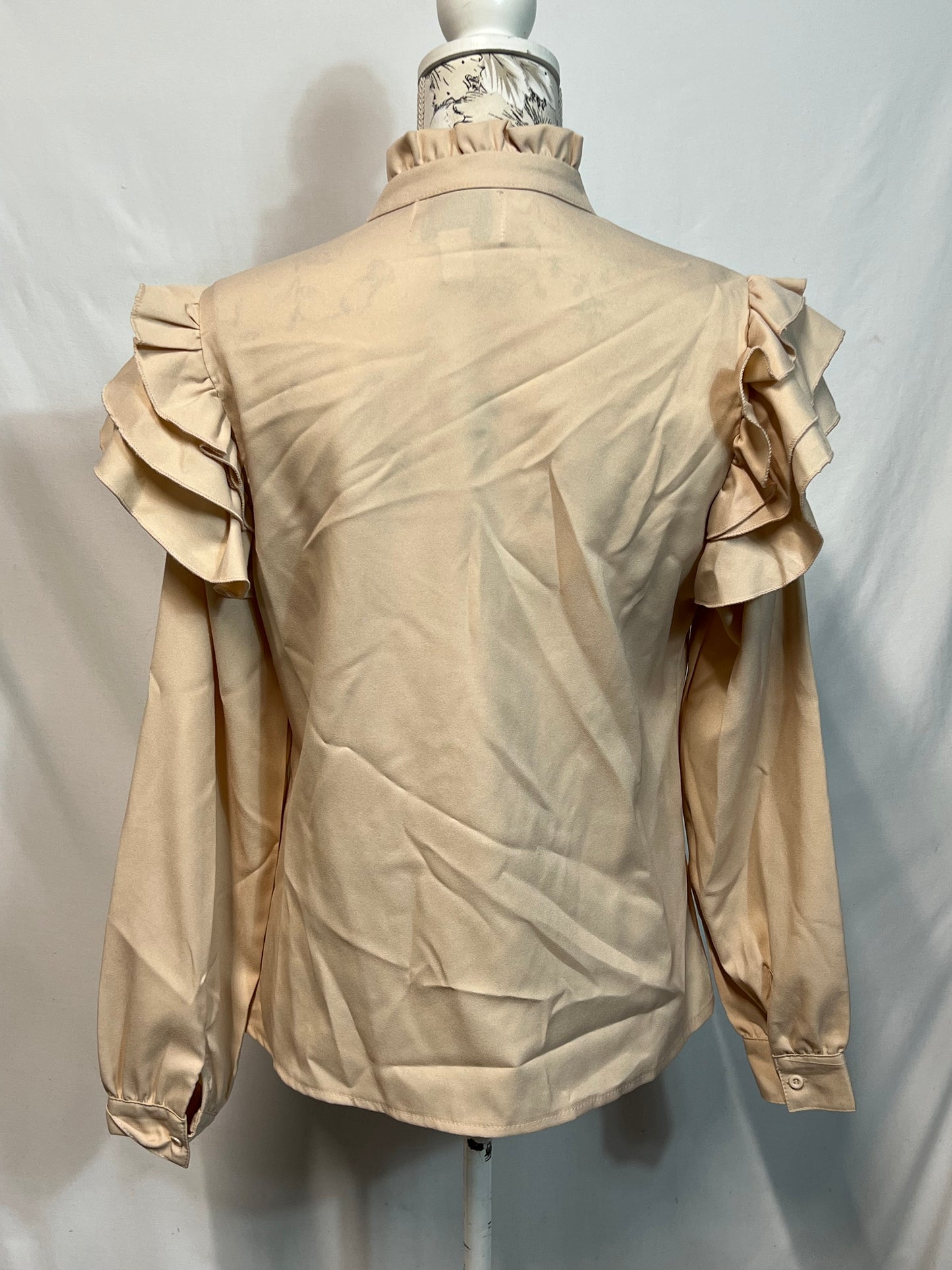 RAGE | Size 14 Beige Cream Blouse