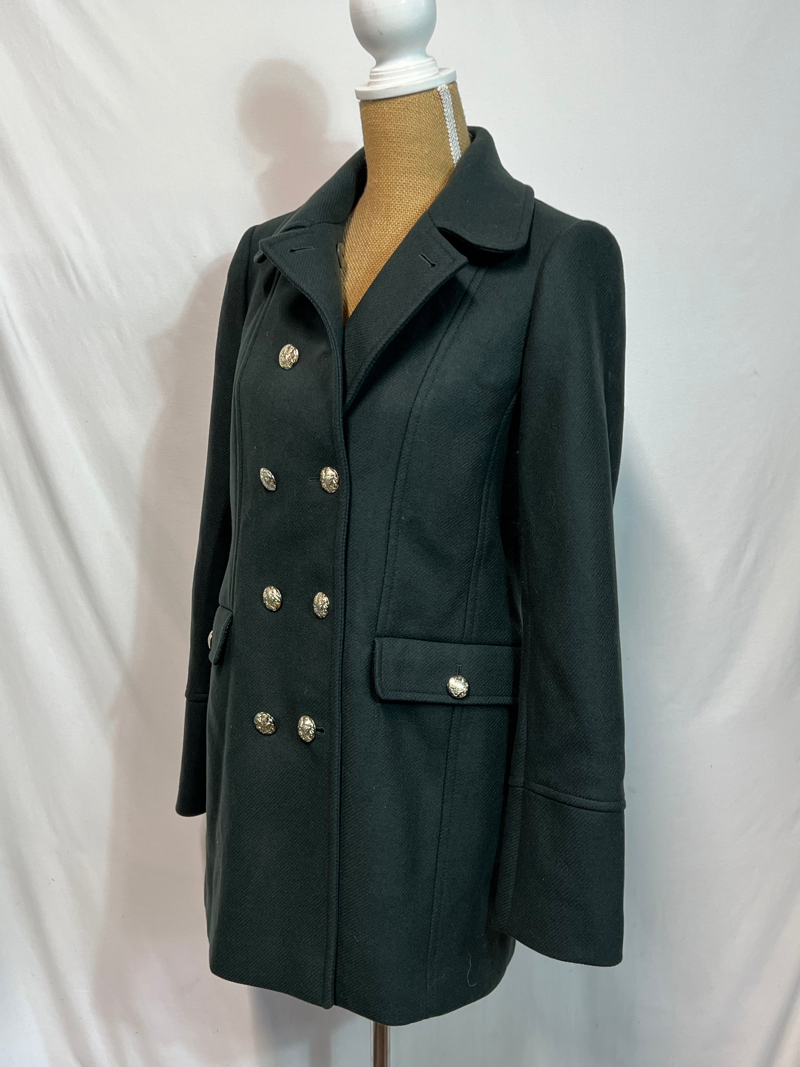 HOBBS | Size 12 | Deep Pine Green Coat | New With Tags