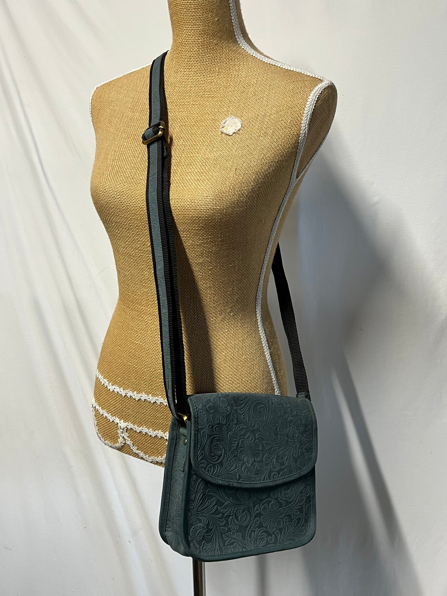 Blue Satchel Shoulderbag