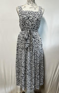 DKNY A-Line Maxi Dress | Size 12| Excellent Condition | Adjusted Straps