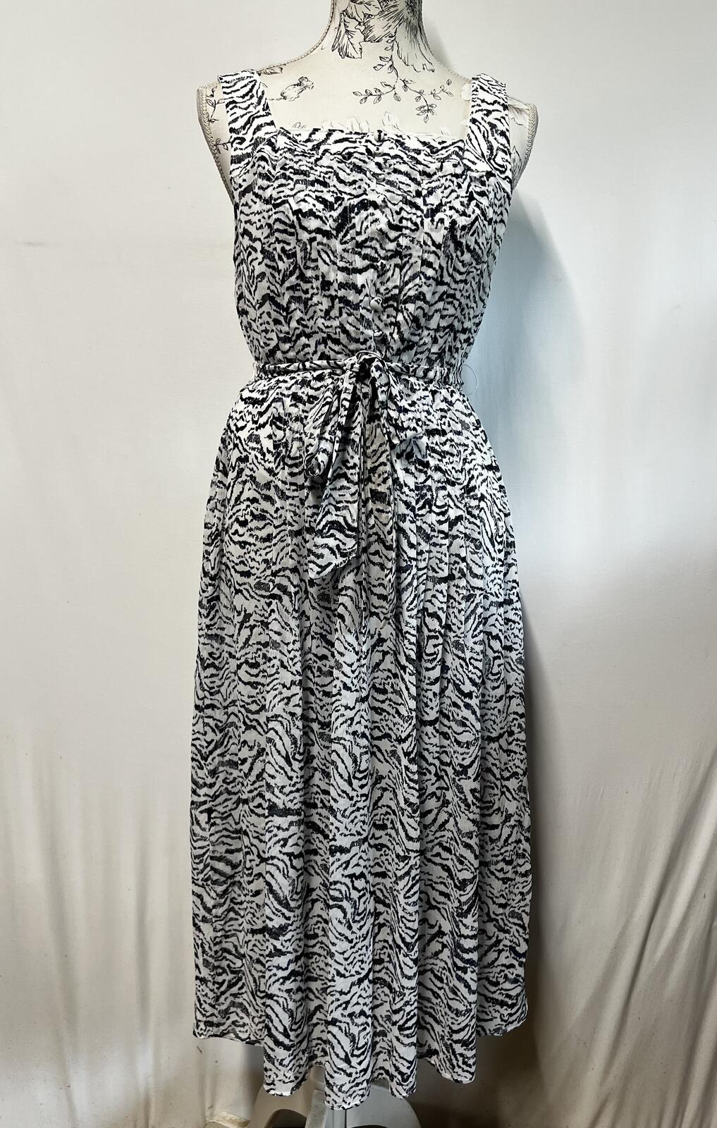 DKNY A-Line Maxi Dress | Size 12| Excellent Condition | Adjusted Straps