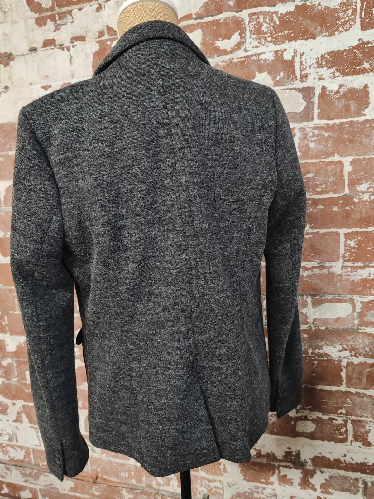 Cambridge | UK 14 | Dark Grey Blazer | Polyester/Viscose