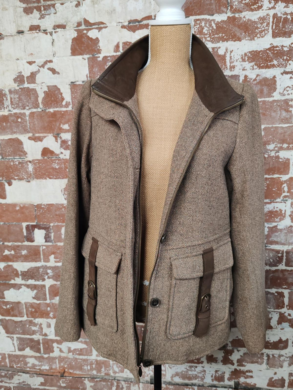 Jack Murphy | UK 14 | Mixed colour | Wool Jacket