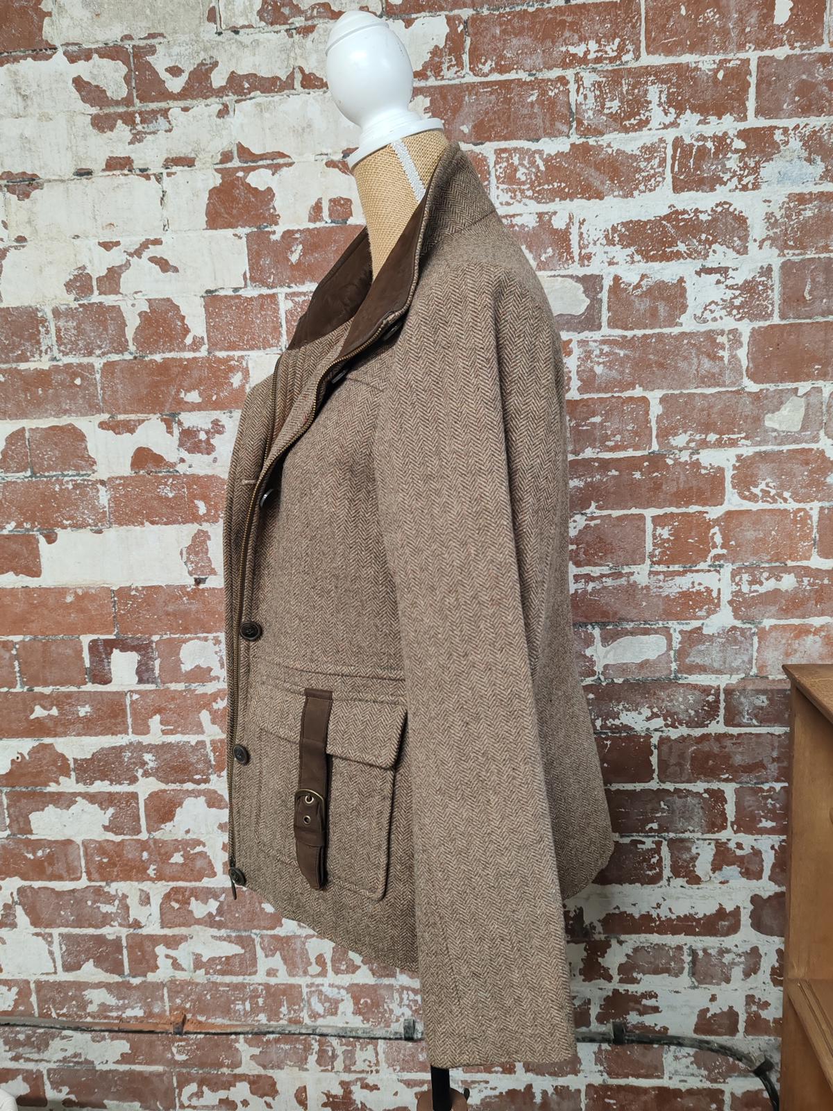 Jack Murphy | UK 14 | Mixed colour | Wool Jacket