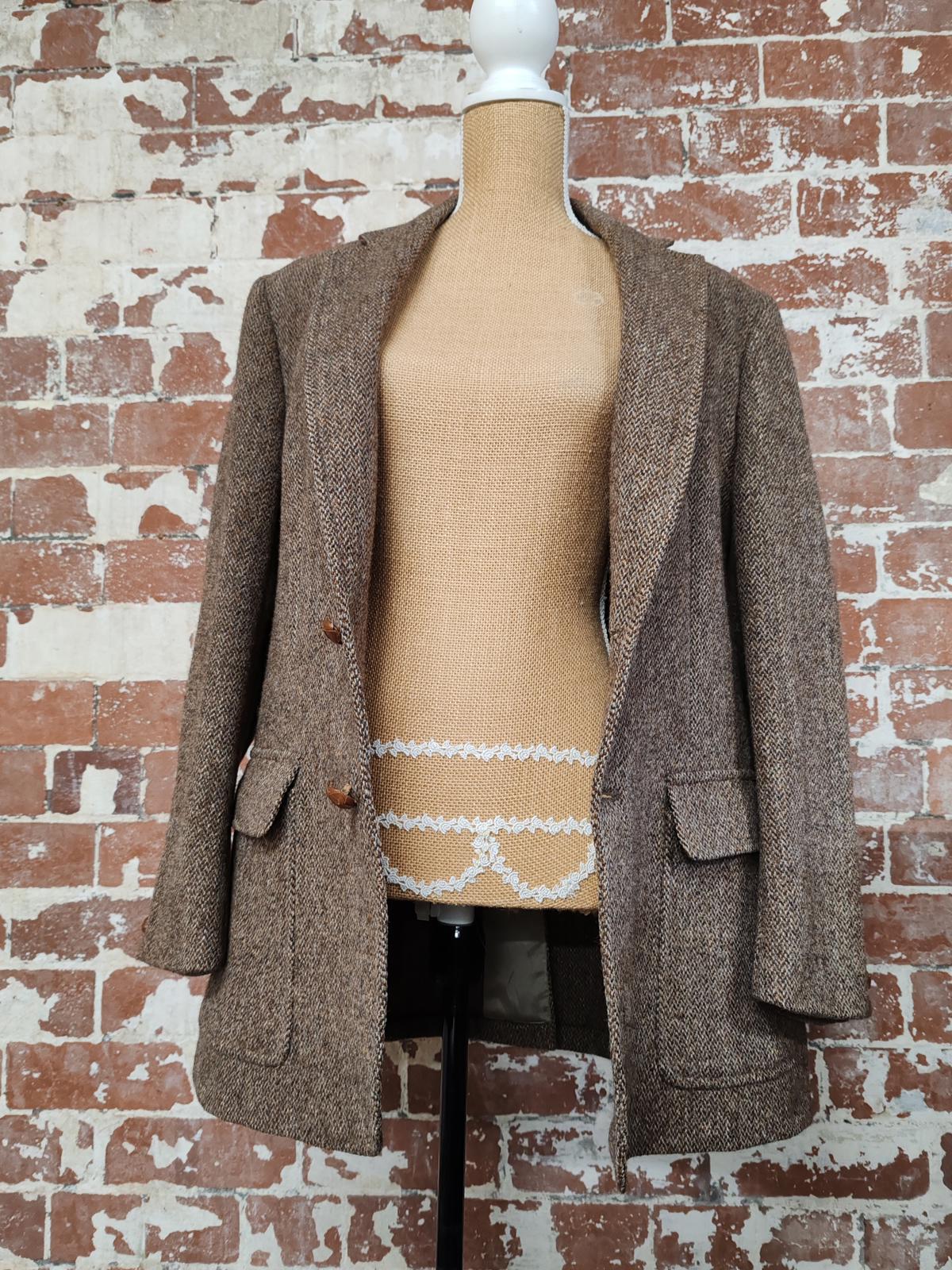 Harris Tweed | 44R | Brown Tweed Blazer | Wool