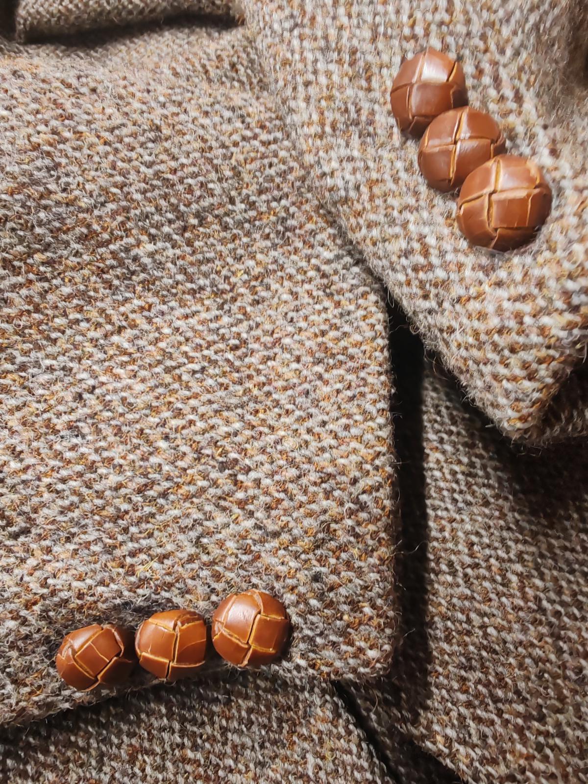 Harris Tweed | 44R | Brown Tweed Blazer | Wool