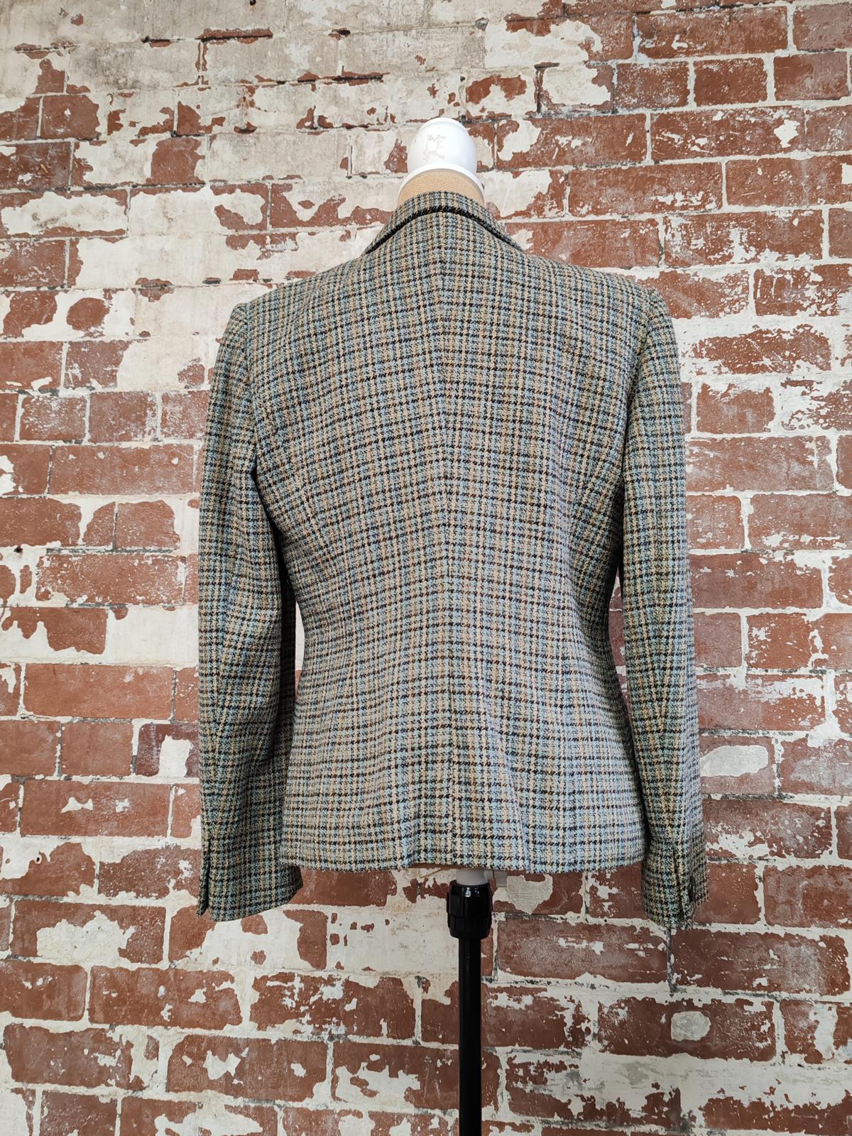 Marella | UK 10 | Mixed Colour Blazer | wool