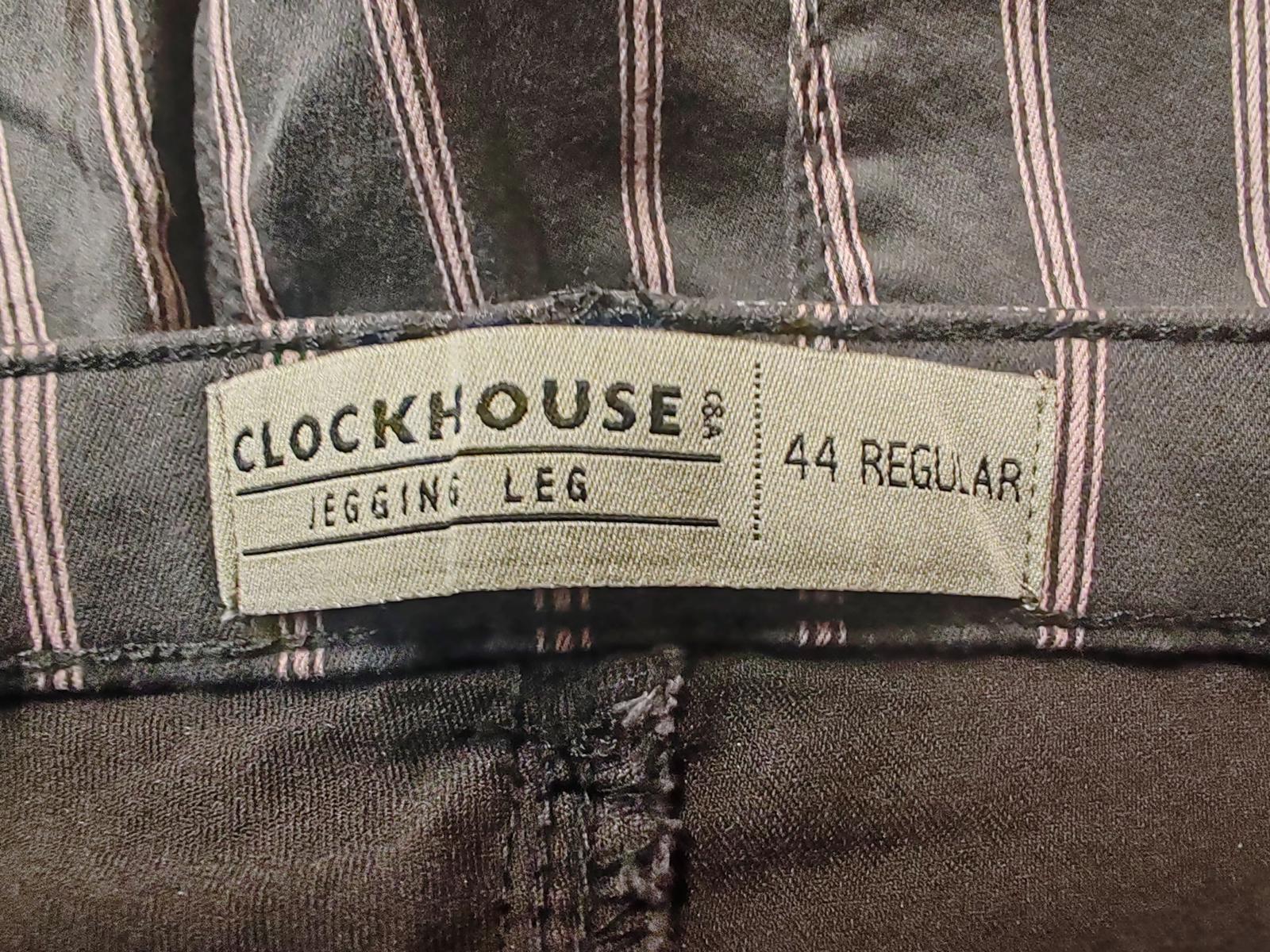 Clock House | 44R | Black Striped Jeans