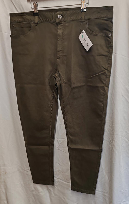 Skinny Jeans | UK 16s | Khaki | Cotton