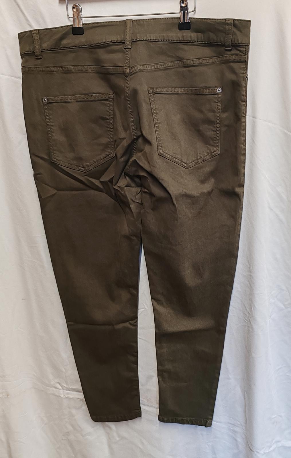 Skinny Jeans | UK 16s | Khaki | Cotton