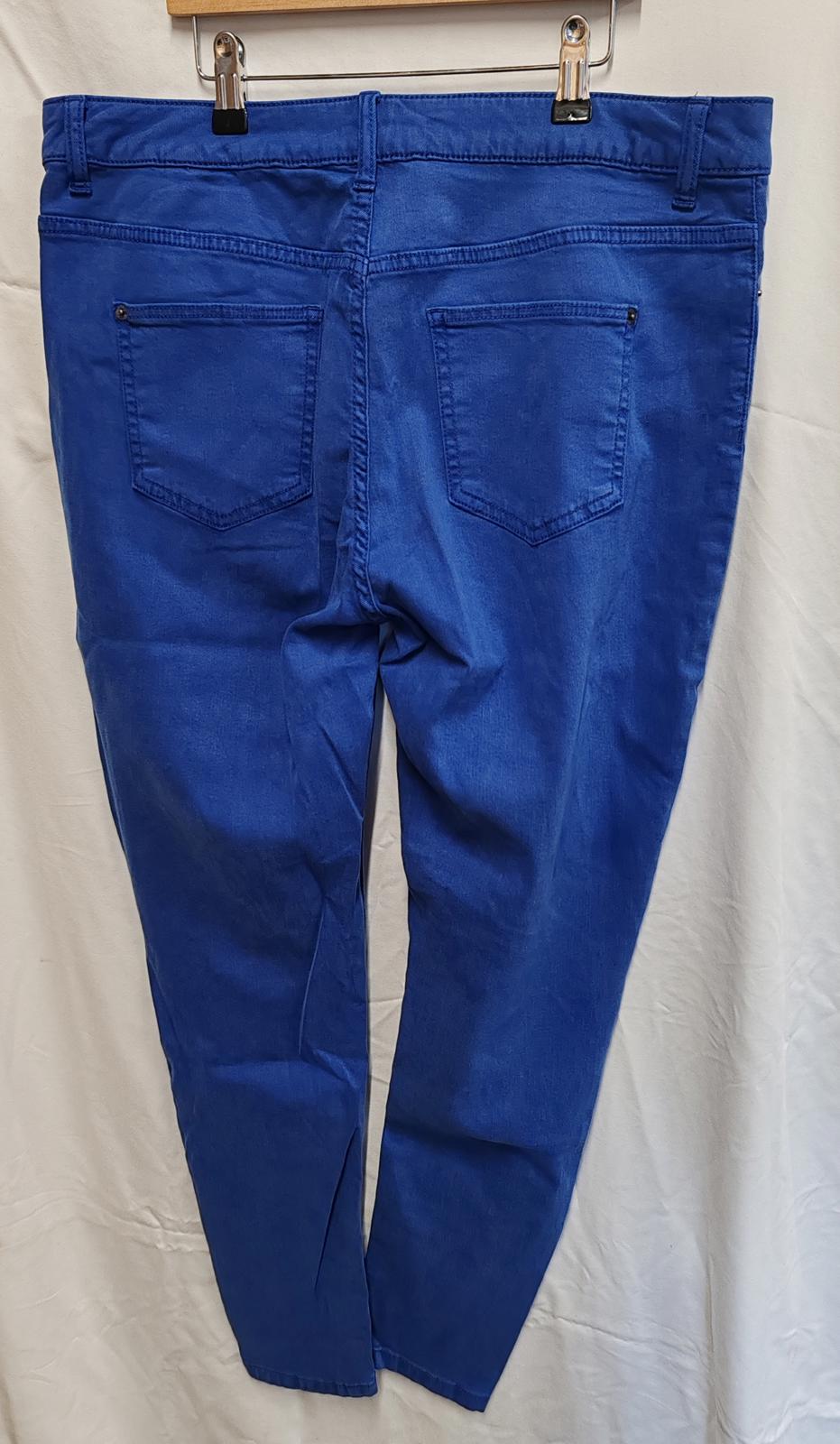 Skinny Jeans | UK 16 | Blue | Cotton