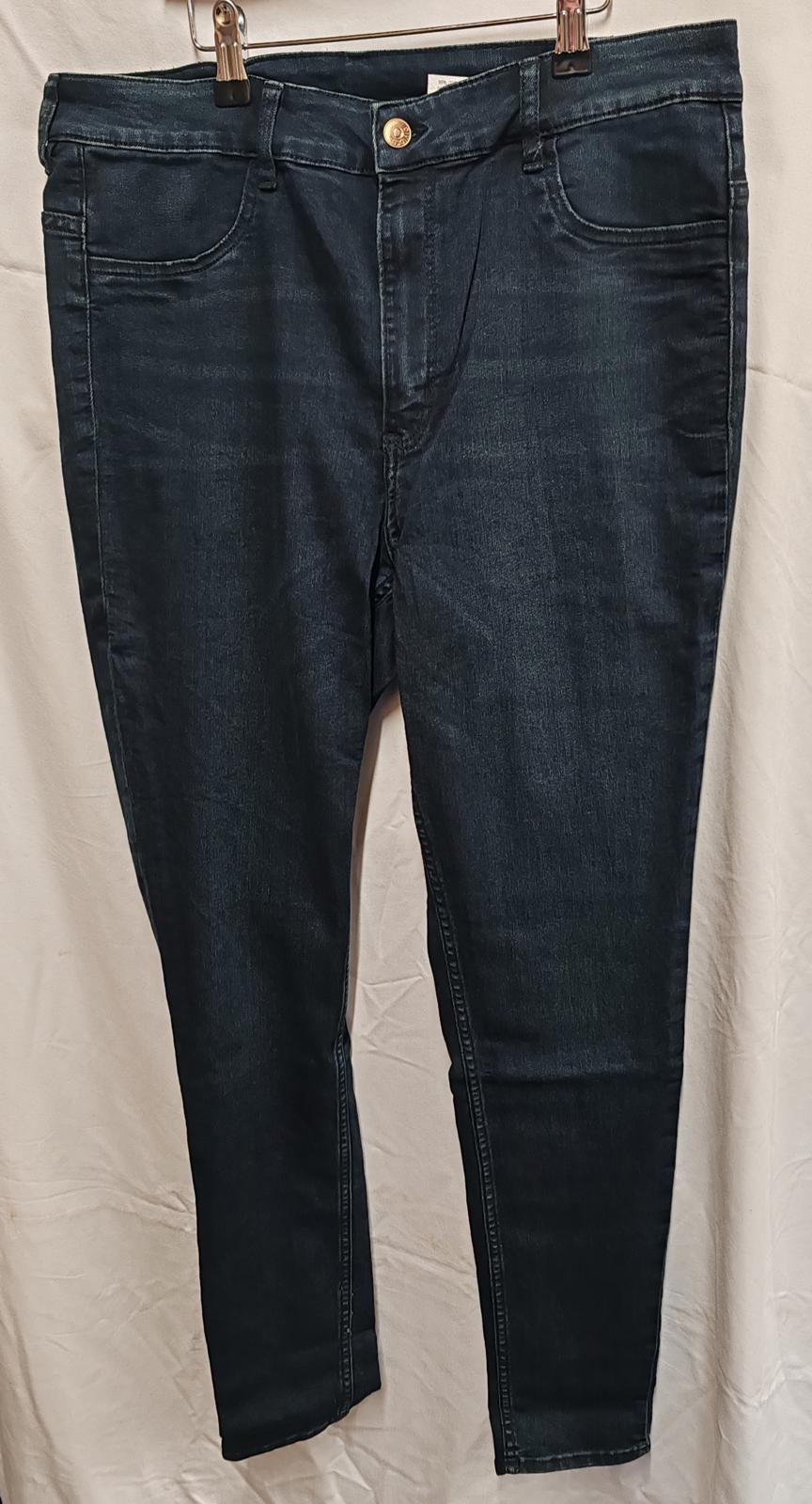 Skinny Jeans | UK 18 | Dark Blue | Cotton