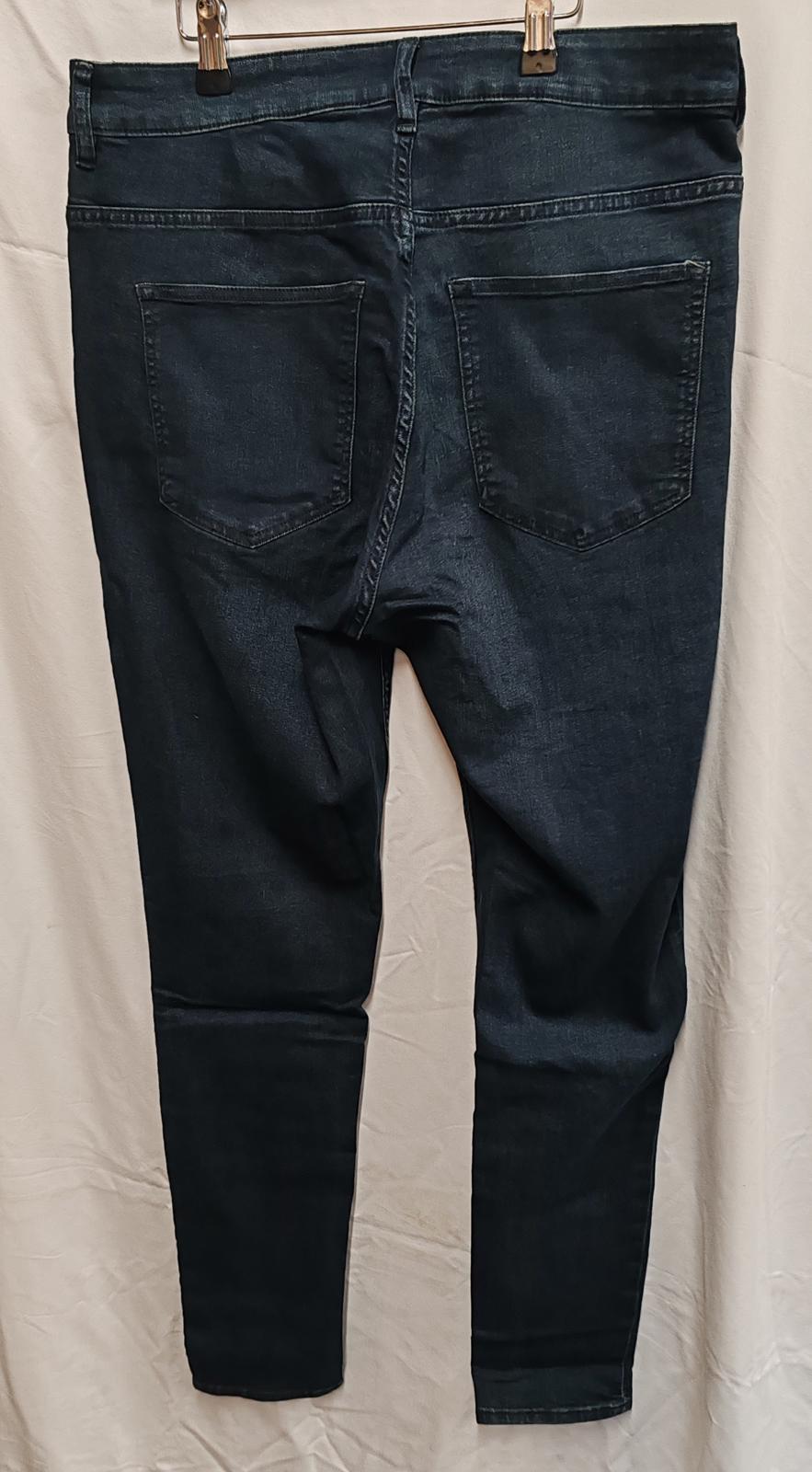 Skinny Jeans | UK 18 | Dark Blue | Cotton