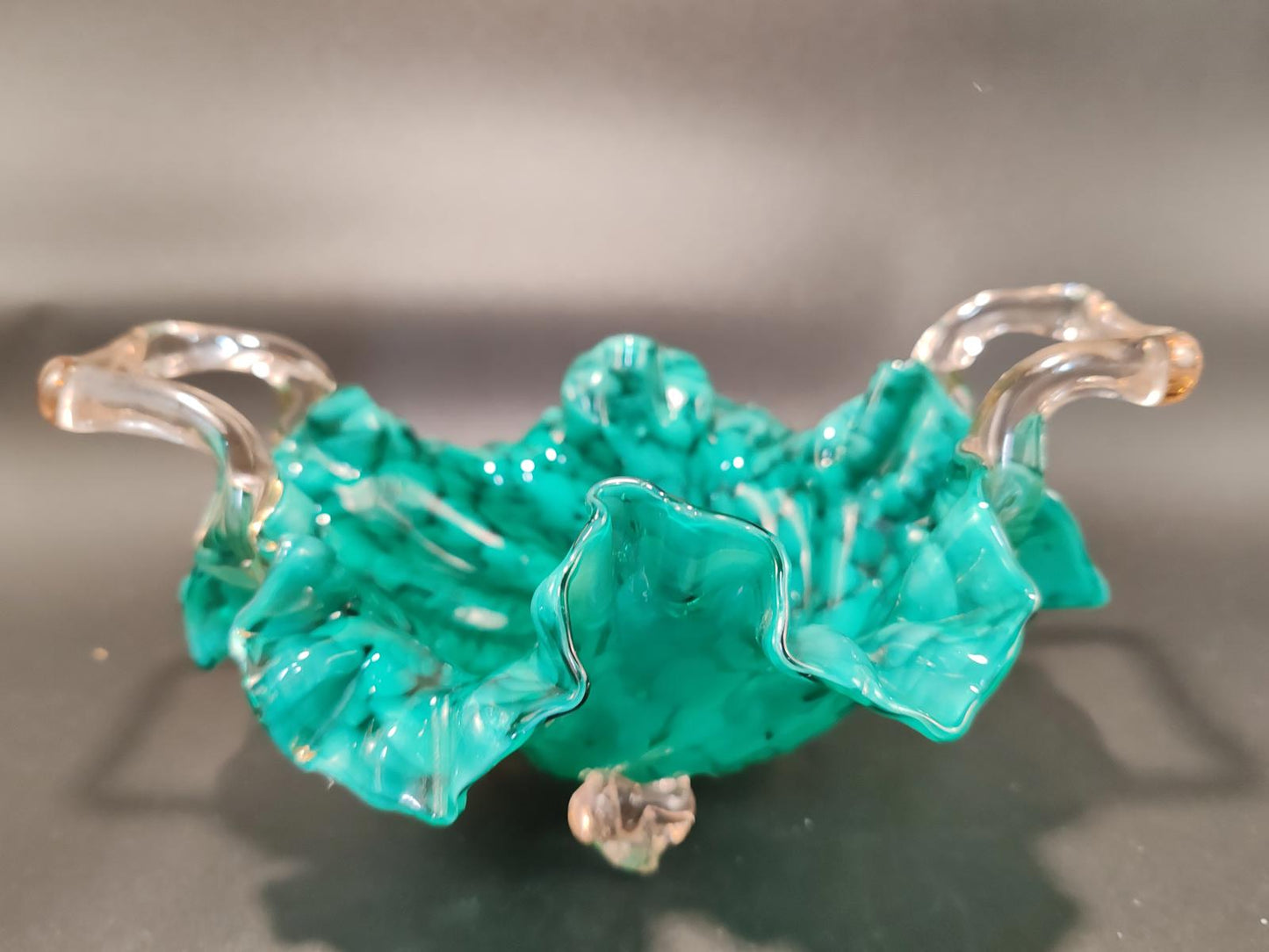 Murano Style Glass bonbon dish