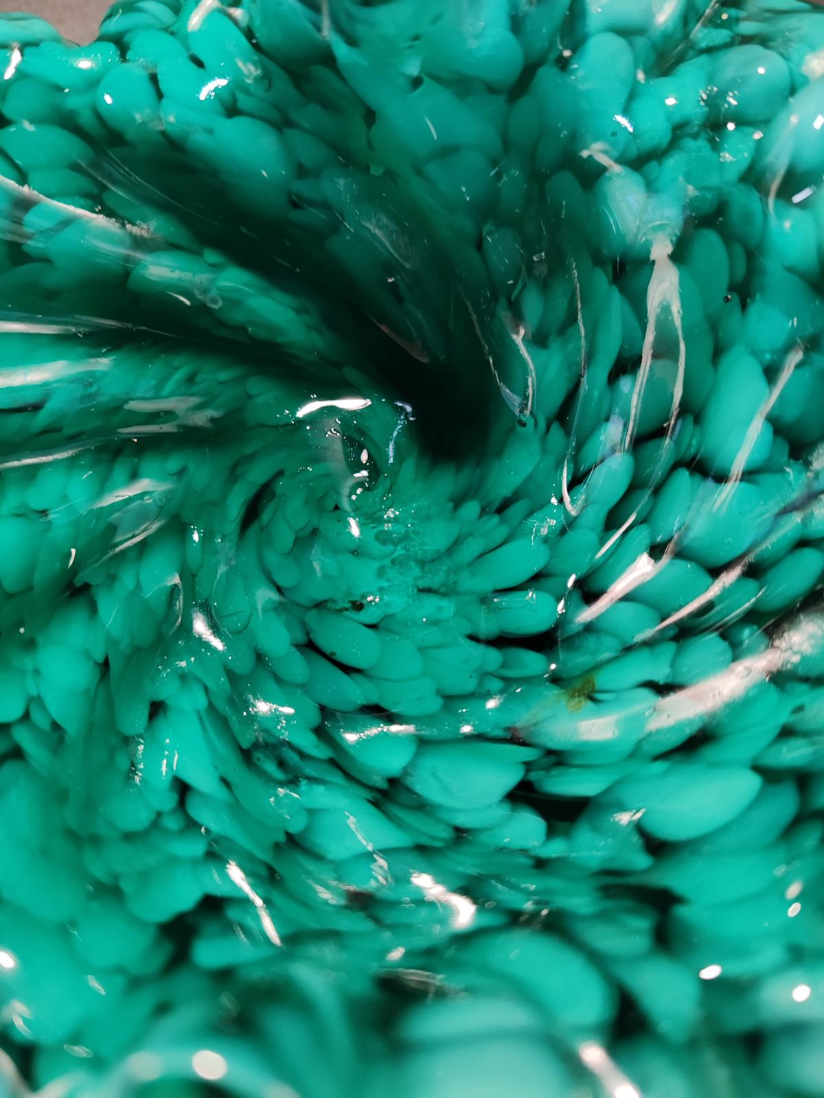 Murano Style Glass bonbon dish