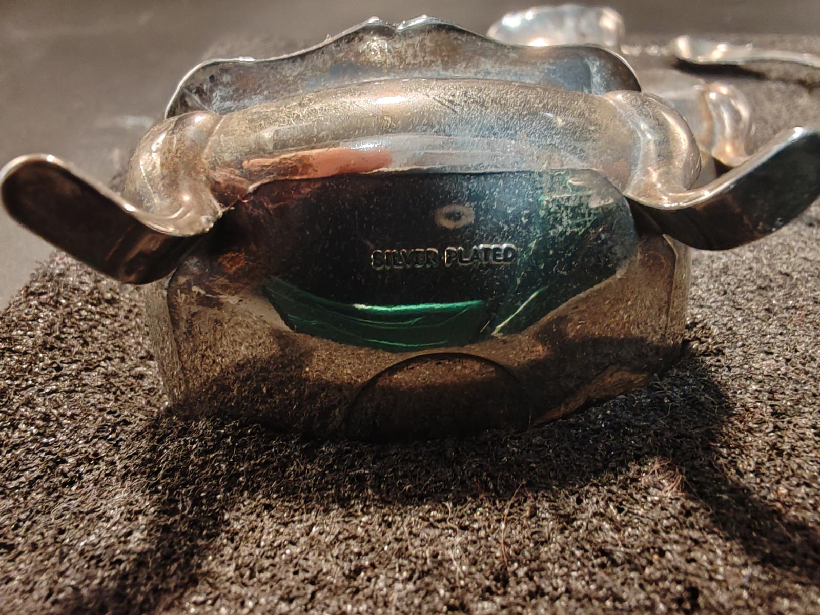 Gernadier silversmiths condiment set