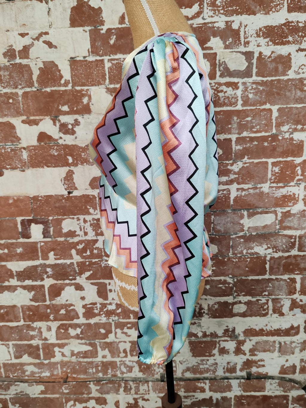 Villa | EU 38 | Multi-coloured Top | Polyester