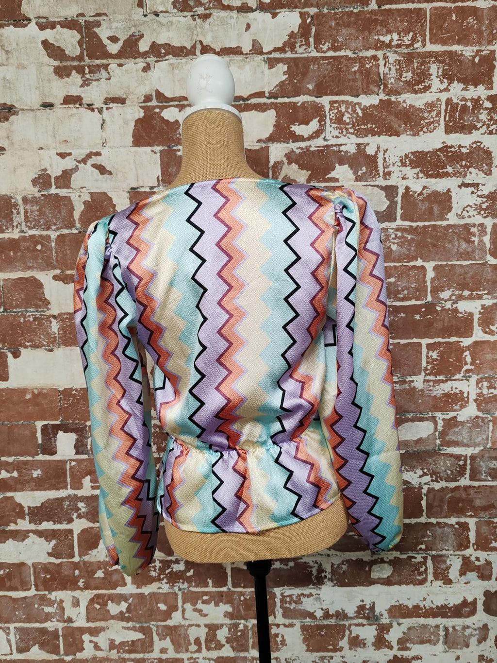 Villa | EU 38 | Multi-coloured Top | Polyester