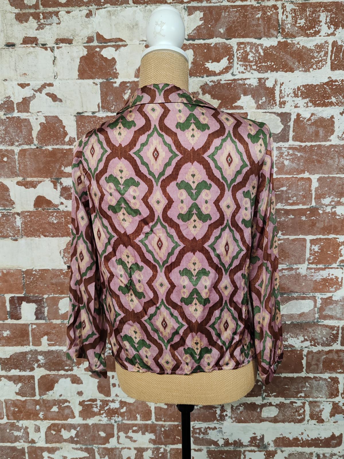 Zara | Small | Multi-coloured Top & Trousers | Viscose