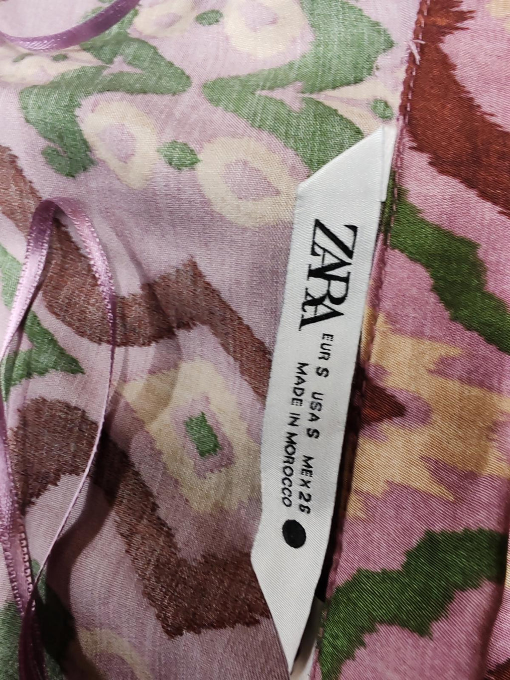 Zara | Small | Multi-coloured Top & Trousers | Viscose