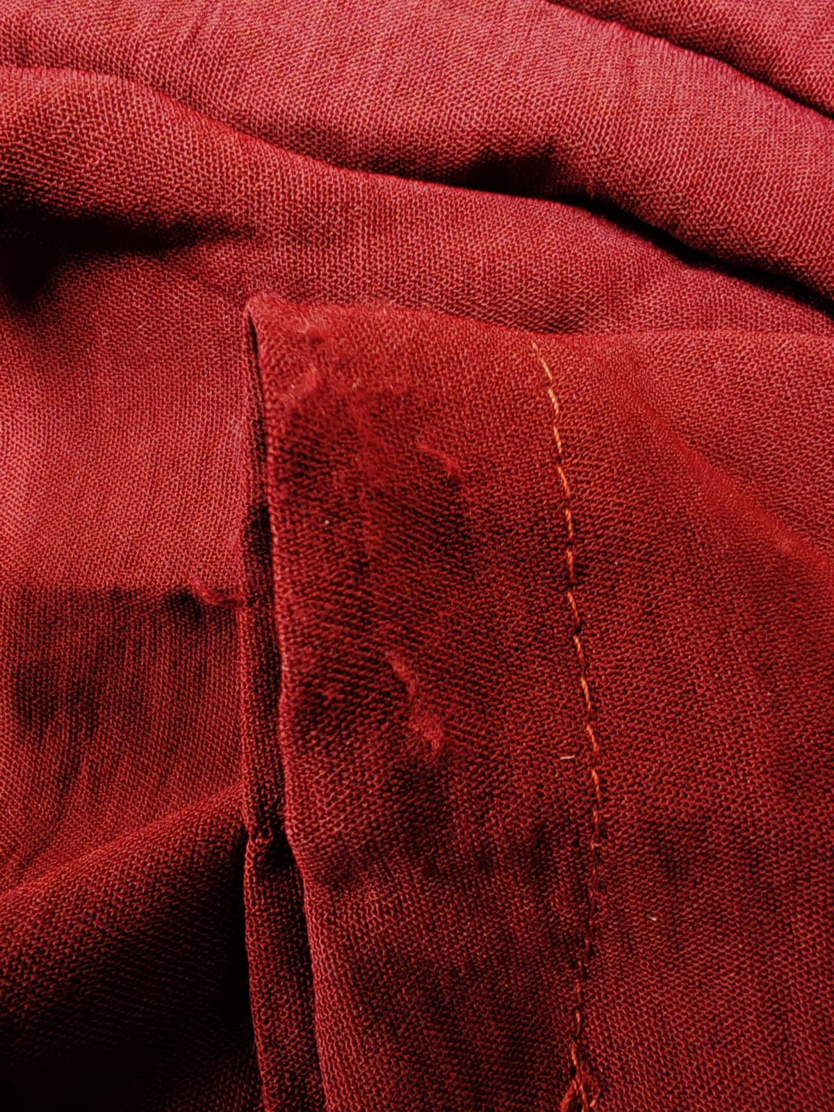 AX Paris | UK 10 | Burgundy Jumpsuit | Polyester