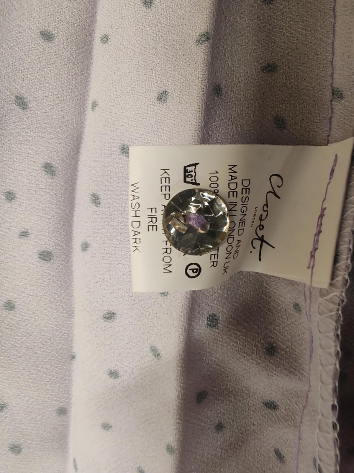 Closet London | UK 10 | Light Purple Dress |Polyester