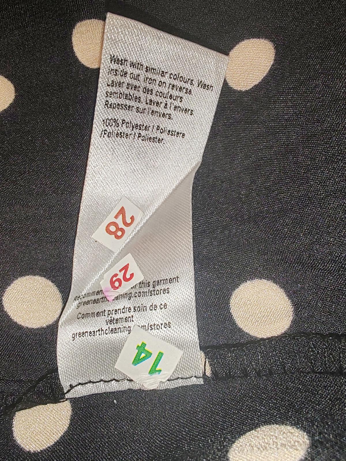 River Island | UK 10 | Polka Dot Dress | Polyester