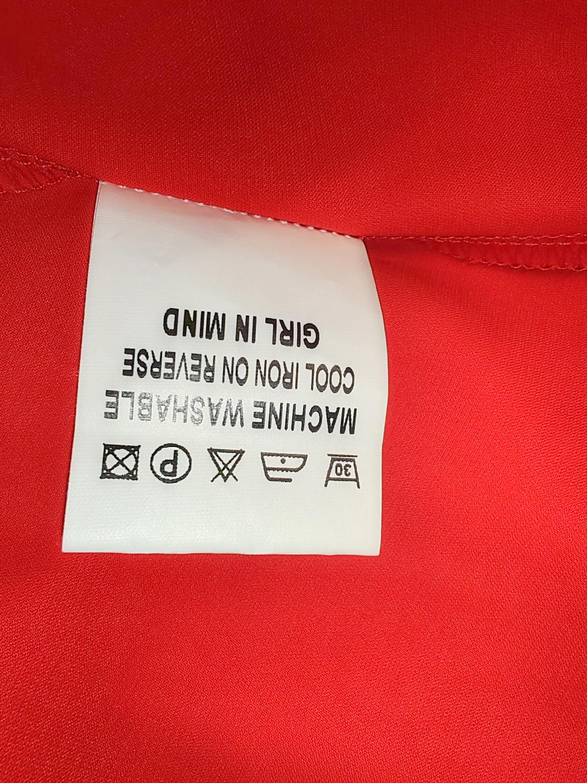 Girl In Mind | UK 10 | Red Dress | Polyester