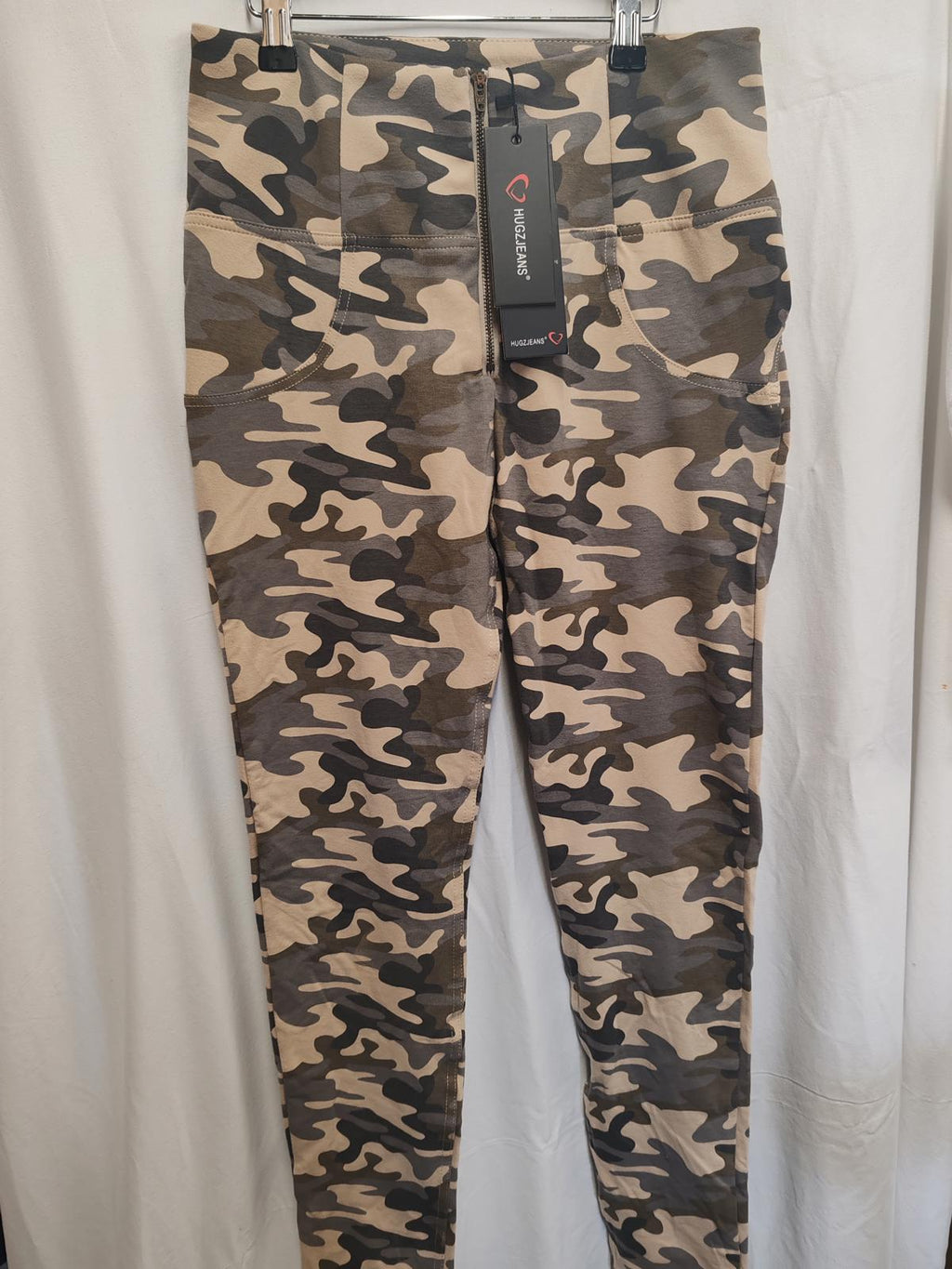 HUGZ JEANS | UK 12 | Camouflage Leggings | Cotton